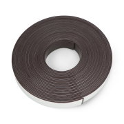 Self-adhesive magnetic tape - 25mm length 10m