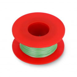 Mounting cable Kynar silver...