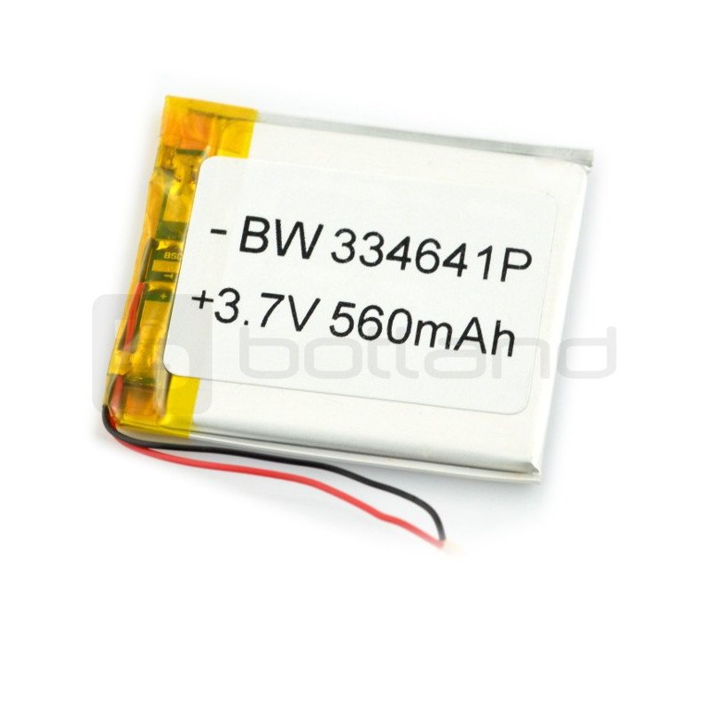 Li-Poly battery 560 mAh 3.7