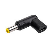 USB Type C to DC 5,5/2,5mm adapter - plug for universal power supply - Akyga AK-ND-C01