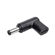 USB Type C to DC 5,5/2,1mm adapter - plug for universal power supply - Akyga AK-ND-C02