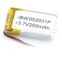 Li-Poly battery 250 mAh 3.7