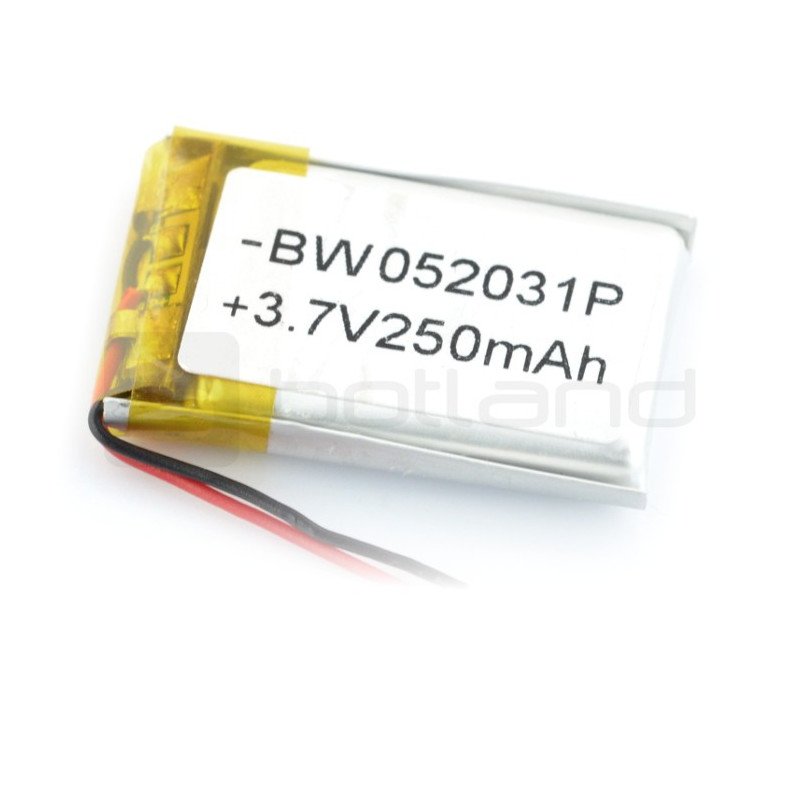 Li-Poly battery 250 mAh 3.7