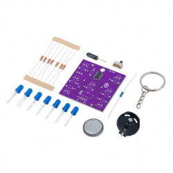 LED dice - educational kit for learning soldering - Attiny404 - Sol...
