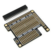 ProtoMate universal breadboard for Raspberry Pi 3B/4B/5/Zero 2 - PiHut 106569