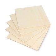 Poplar plywood - 4mm - 160x160mm - 5pcs.