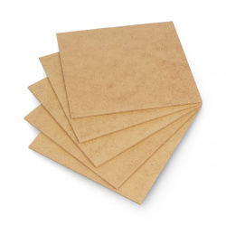 Raw HDF board - 2mm -...