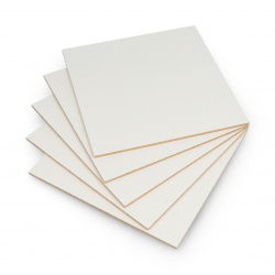 White HDF board - 3mm -...