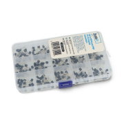 Set of NPN and PNP bipolar transistors TO-92 - 15 values - E49 - 300pcs. - justPi