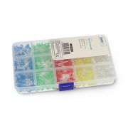 Set of 3mm LEDs - justPi - 1000 pcs. + organizer