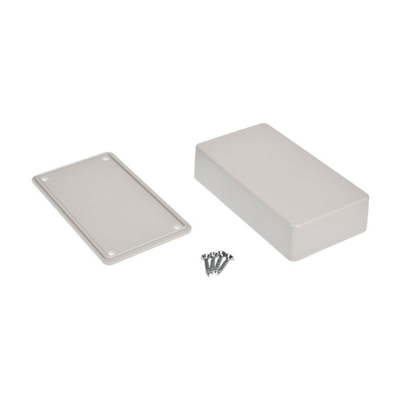Plastic housing Kradex Z76J - 109x59x28mm bright