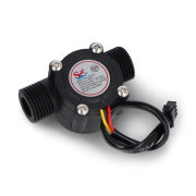 Liquid flow sensor YF-S201 30l/m - thread 1,2 "