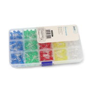 Set of 5mm LEDs - justPi - 500pcs + organiser
