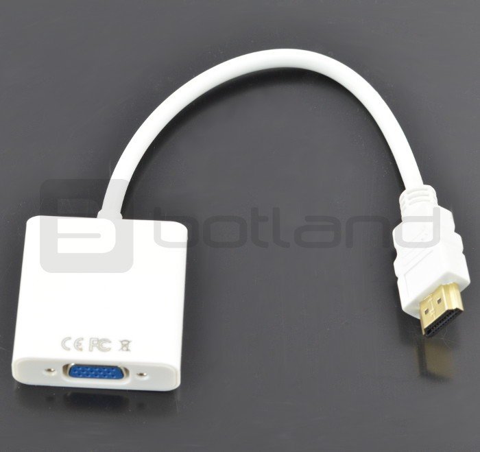 HDMI Male to VGA female adapter