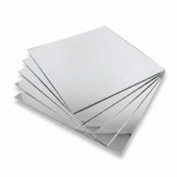 Silver plexiglass mirror -...