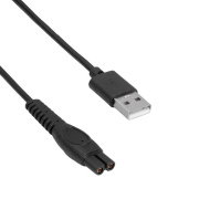 USB power cable for Philips OneBlade - 1,8m - Akyga AK-PD-10