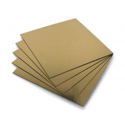 Engraving laminate - gold -...