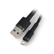 Baseus Cafule USB A to Lightning cable black and grey - 2m