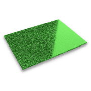 PMMA Acrylic Sheet - 3mm - 400x600mm - Glitter Green - 1pc.