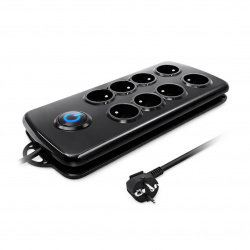 Black power strip – 8...
