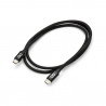 24-pin USB-C to USB-C cable - black - 1m - Arduino