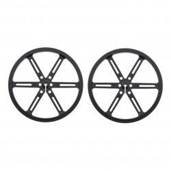 90x10mm Wheels - black -...