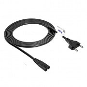 CEE 7/16/IEC C7 8-pin power cable - Akyga AK-RD-02A