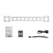 Mounting plate for two print heads for the Elegoo OrangeStorm Giga 3D printer