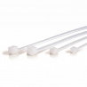 Cable tie, 2,5x100mm - white - 100pcs.