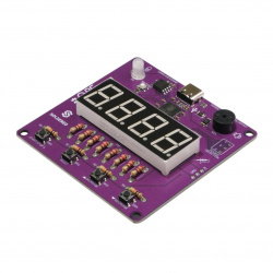 Pomodoro Timer Soldering Kit - educational kit for learning solderi...