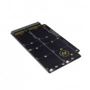 Argon ONE V5 Dual M.2 NVMe - Expansion Board with 2 M.2 NVMe Slots for the Raspberry Pi 5