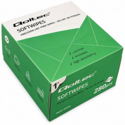 Lint-free wipes for optical...