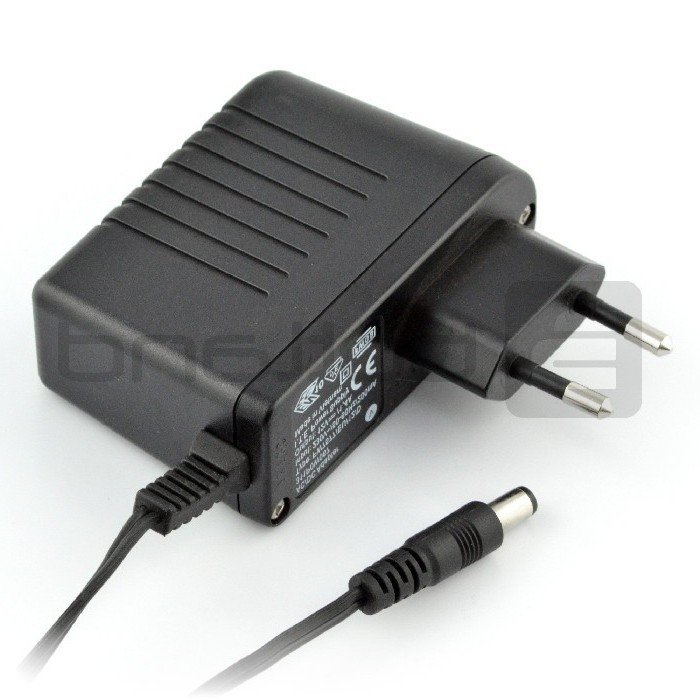 Switch mode power supply 12V / 1.4A - 5.5 / 2.5 mm DC plug