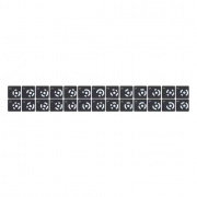 Coded Self-Adhesive Markers for Miraco Plus Revopoint - 208pcs.