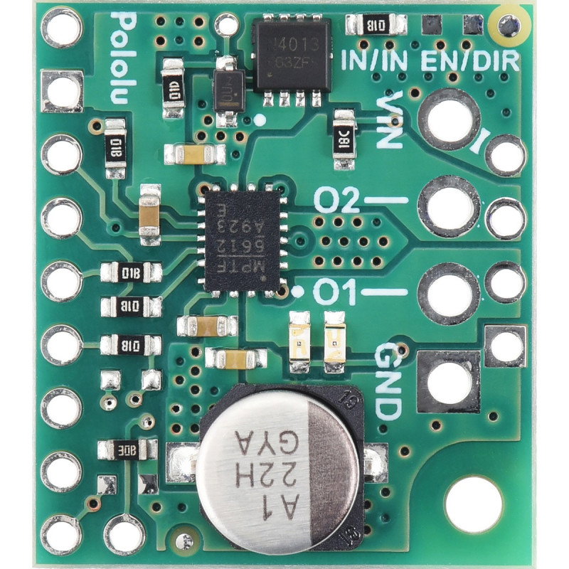 MPQ6612A - single-channel motor controller 40V/4A - Pololu 5285