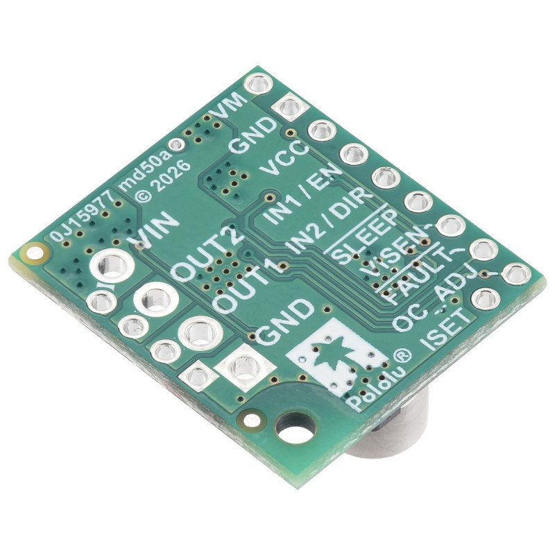 MPQ6612A - single-channel motor controller 40V/4A - Pololu 5285