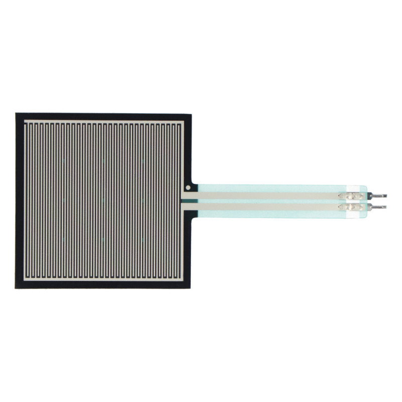 Force sensor - square 40x40mm - 20g-20kg - long leads