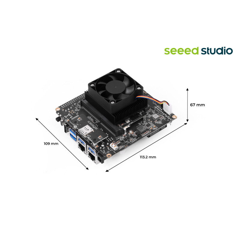 reComputer Super J401 NX Bundle - Nvidia Jetson Orin NX 16GB RAM + 256GB NVMe - without case - Seeedstudio 100029661