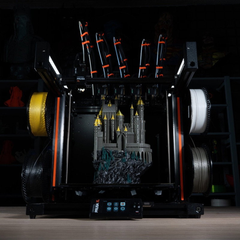 3D printer - Original Prusa XL - 5 heads - assembled - Critical Infrastructure Edition - with encrypted 30 GB USB drive