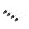 High Flow Hotend Phaetus Liber with hardened steel nozzle for the Snapmaker U1 3D printer - 0.4mm - 4pcs.