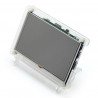 Case for Raspberry Pi 2/B+ LCD screen display TFT 5" - transparent - zdjęcie 1