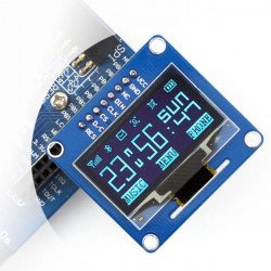 Display OLED blue graphic 1.3'' (B) 128x64px SPI/I2C - straight con...