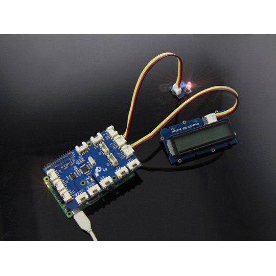 Grove - Pi+ StarterKit for Raspberry Pi 3B+/3B/2B* Botland - Robotic Shop