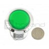 Push Button 3.3cm - green backlight - zdjęcie 2