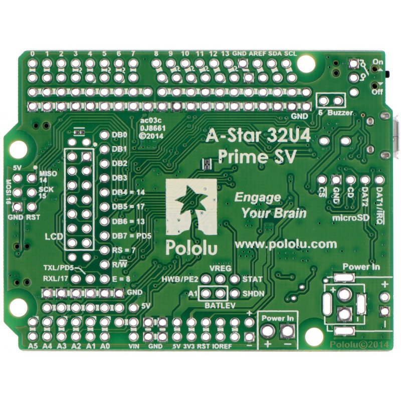 A-Star 32U4 Prime SV microSD