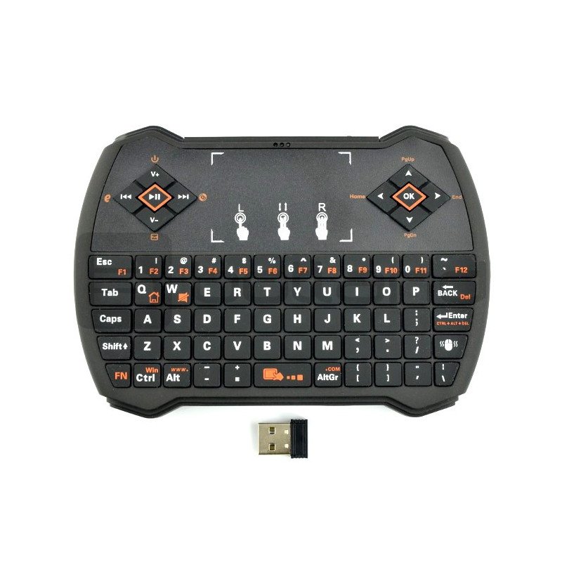 Multi-Function Keyboard V6A - Wireless keyboard + touchpad
