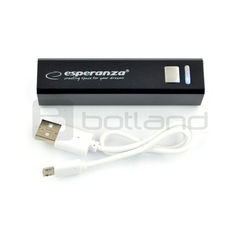 Mobile PowerBank battery Esperanza Erg EMP102K 2400mAh