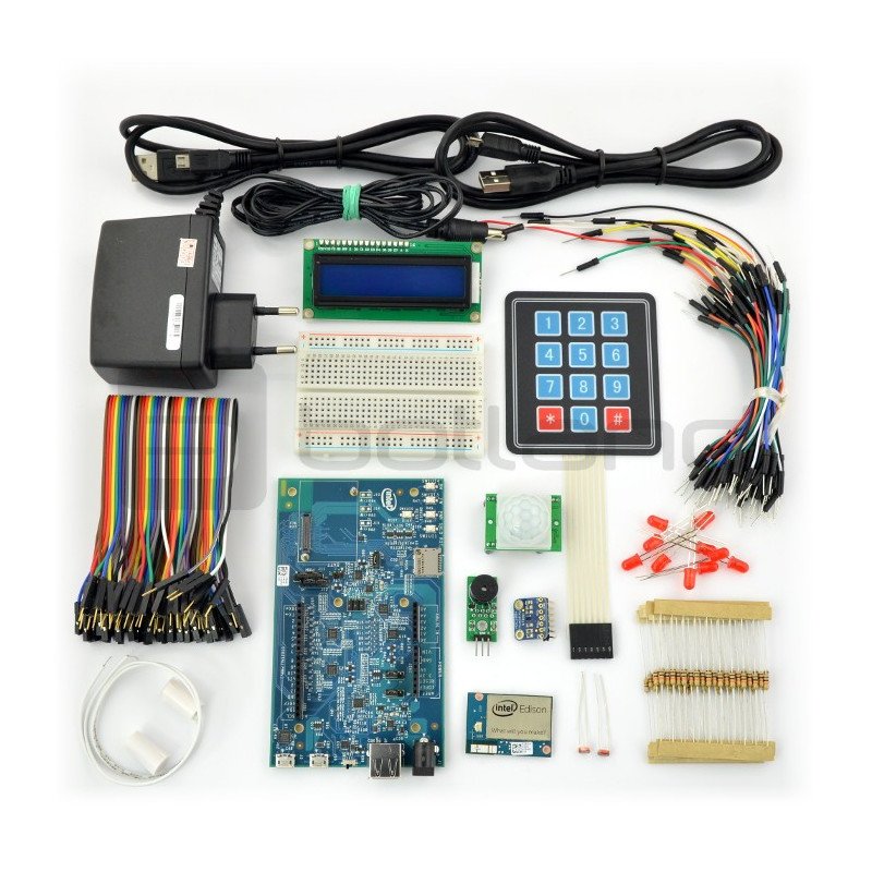 Intel Edison course - set of items + free ON-LINE course