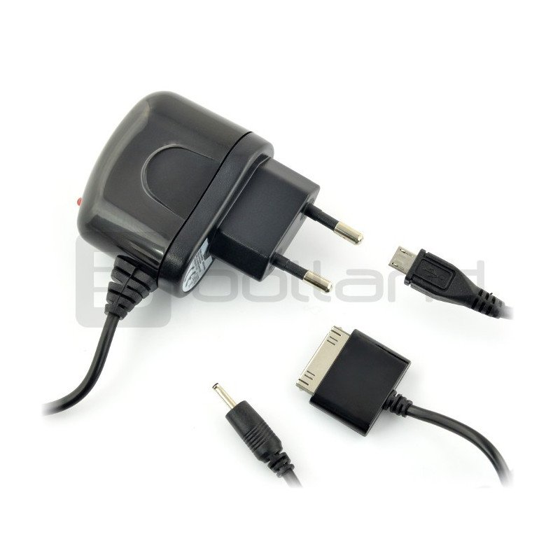 Tracer Combo 5V / 2.1A impulse power supply unit - 30-pin connector / microUSB / 0.75mm