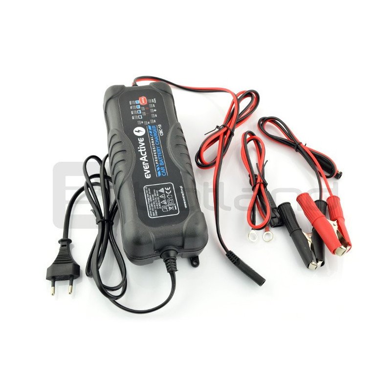 Charger, CBC-10 charger for gel / AGM / lead-acid 12V/24V - 10A batteries